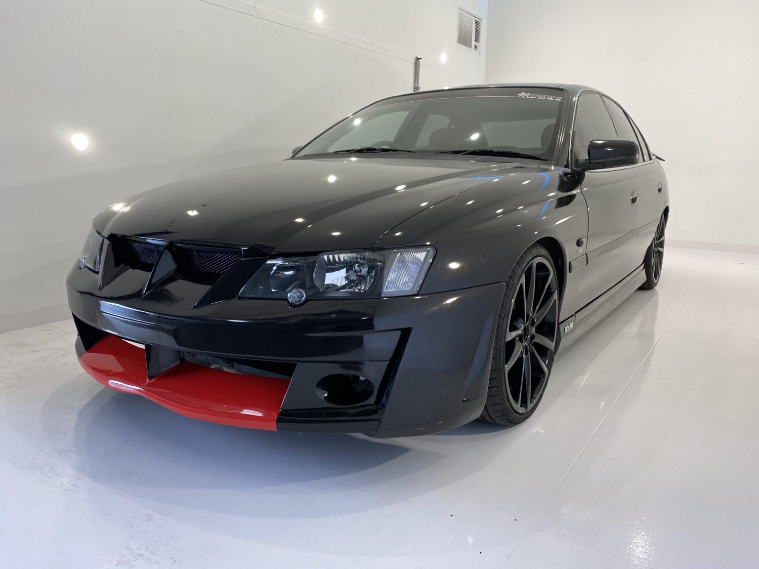 Superior Customs Australia 3M Gloss Ember Black car wrap